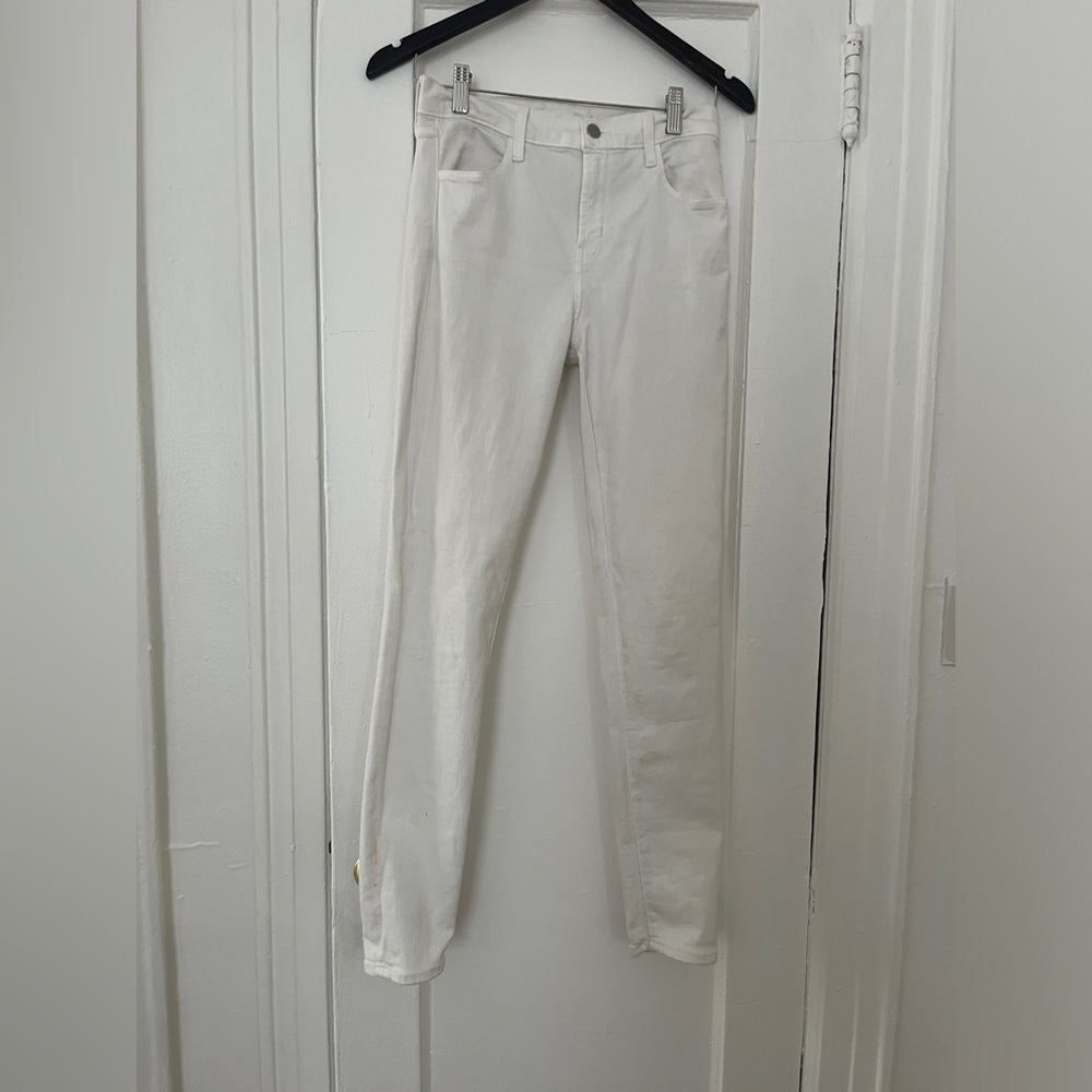 JBrand White Jeans